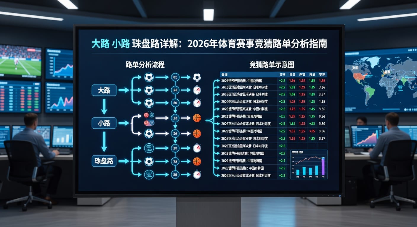 大路小路珠盘路解析：盘口节奏与投注判断