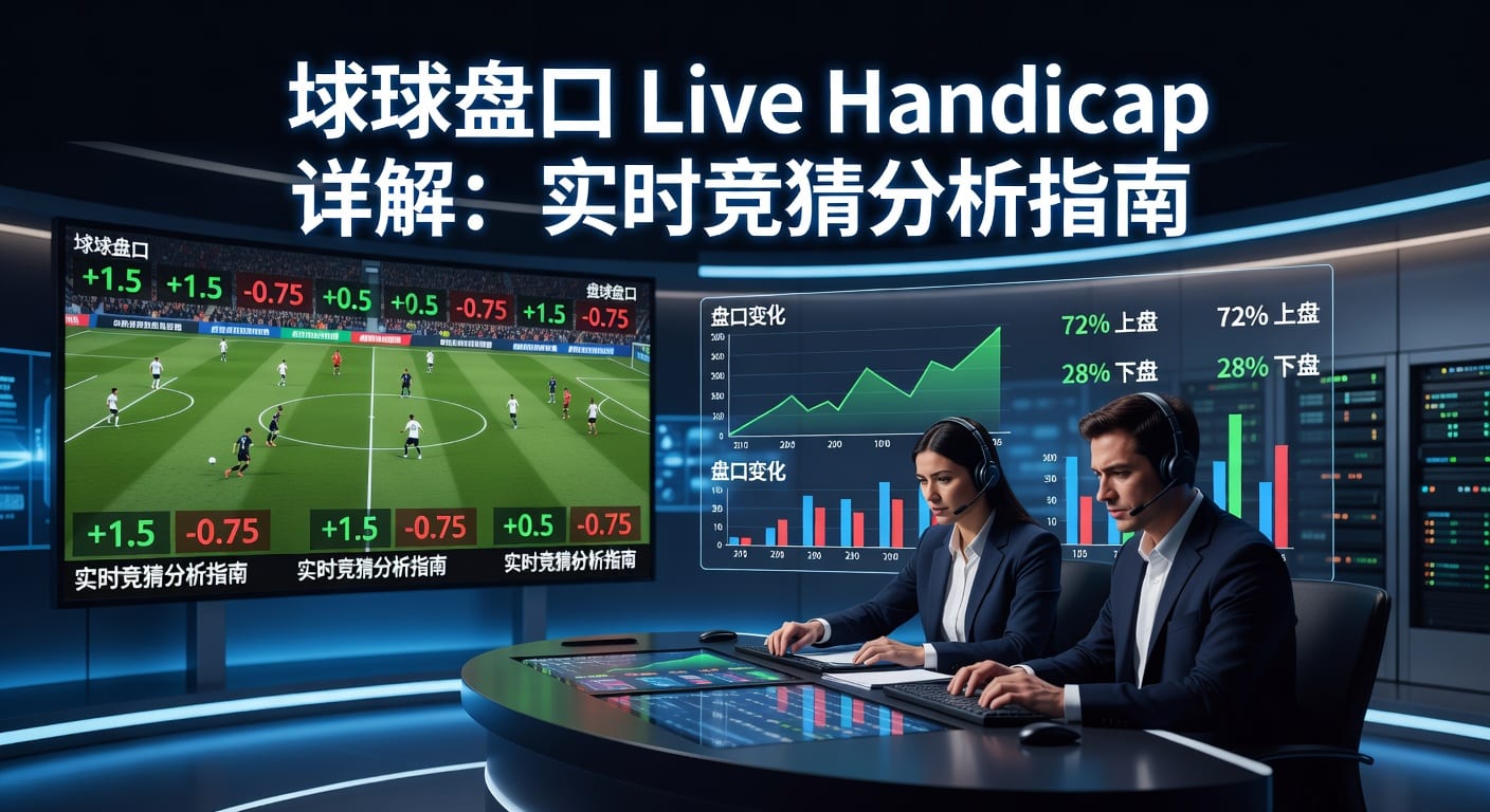 滚球盘口 live handicap 实时盘势解读
