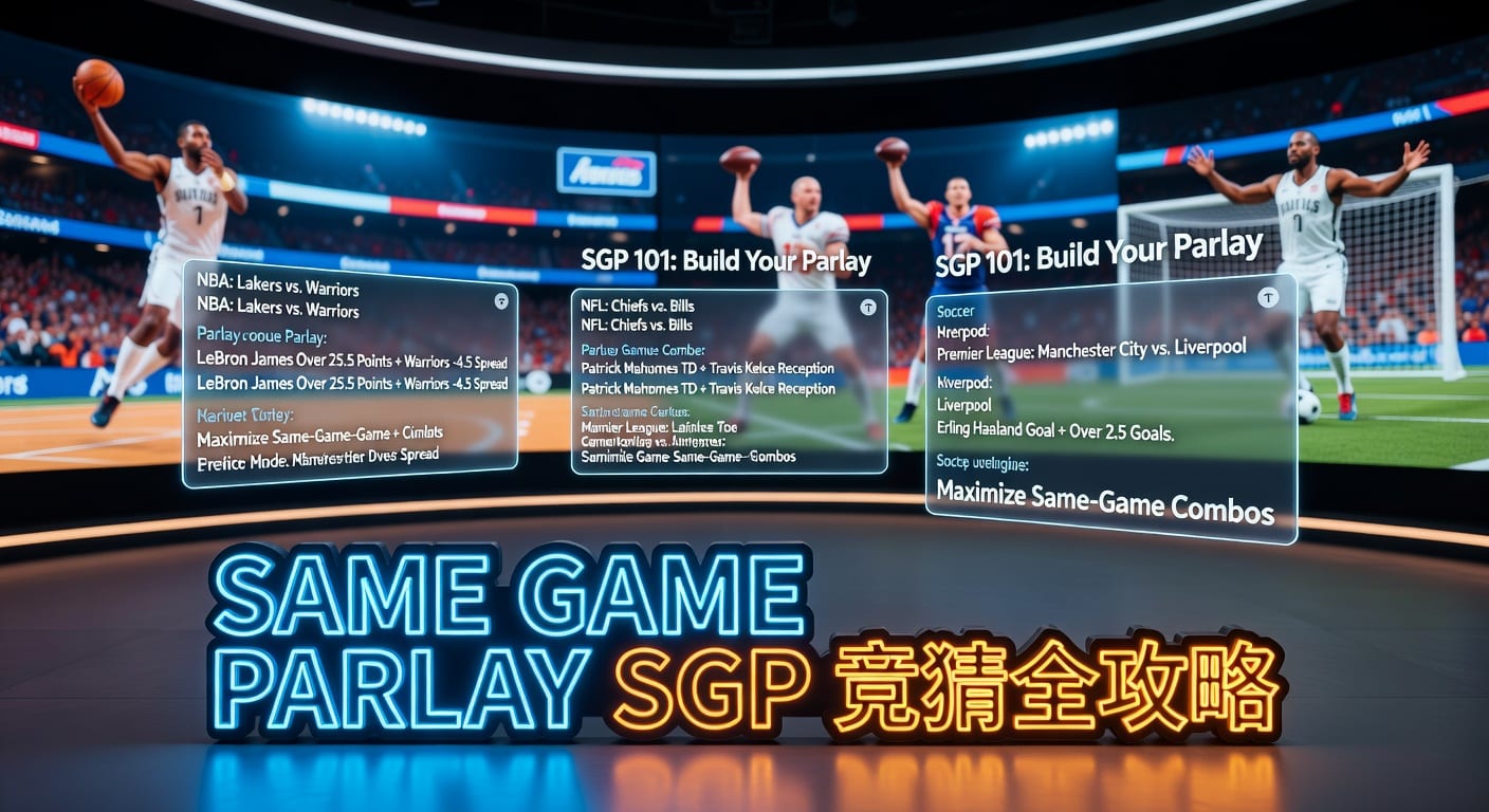 same game parlay SGP：2026年组合投注思路与风险分析