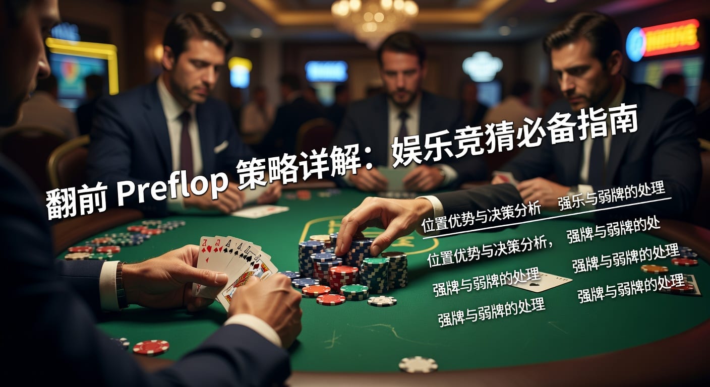 翻前 preflop 实战读法与下注思路