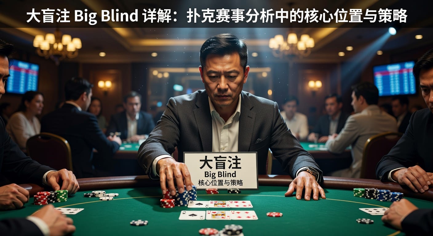 大盲注 big blind：位置、筹码与实战解析