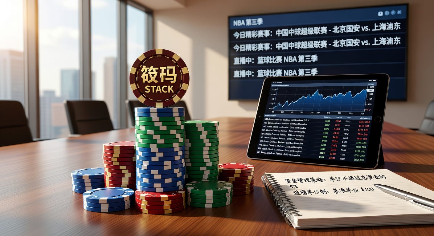 筹码stack在体育博彩中的含义与管理